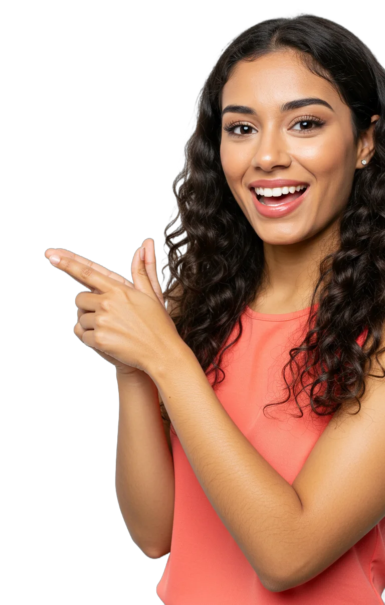 Professional pointing at marketing strategy